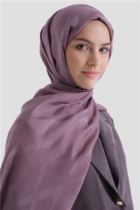 Armine Lyocell Naia Zikzak Desen Şal  1- 47