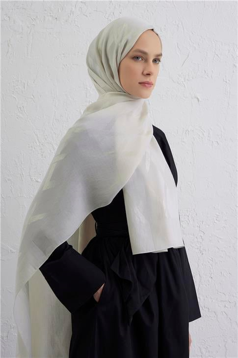 Armine Lyocell Naia Zikzak Desen Şal  1- 17