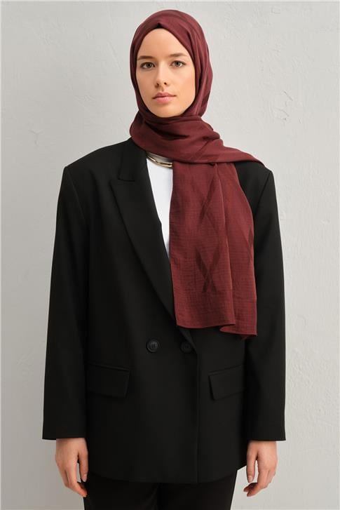 Armine Lyocell Naia Zikzak Desen Şal 1110-29
