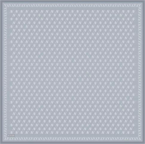 Armine Monogram Desenli Saf İpek Twill Eşarp 9412D 80