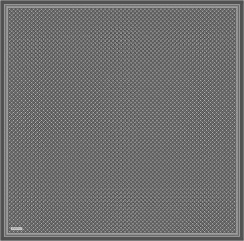 Armine Monogram Desenli Saf İpek Twill Eşarp 9345D 80