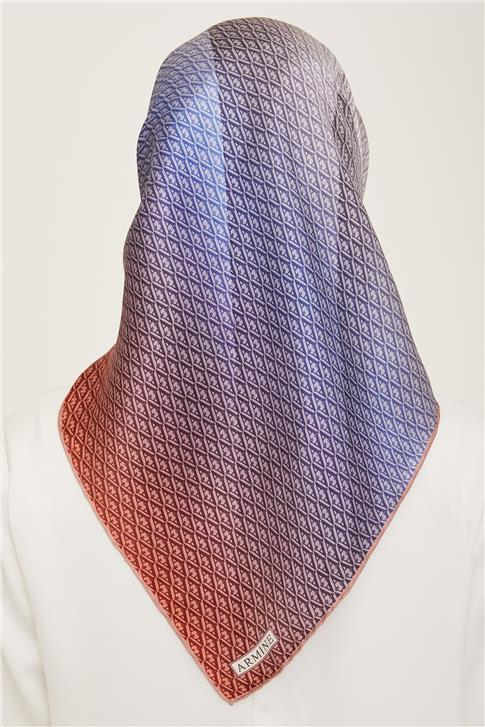 Armine Monogram Desenli Twill İpek Eşarp 24Ya9104 52 85