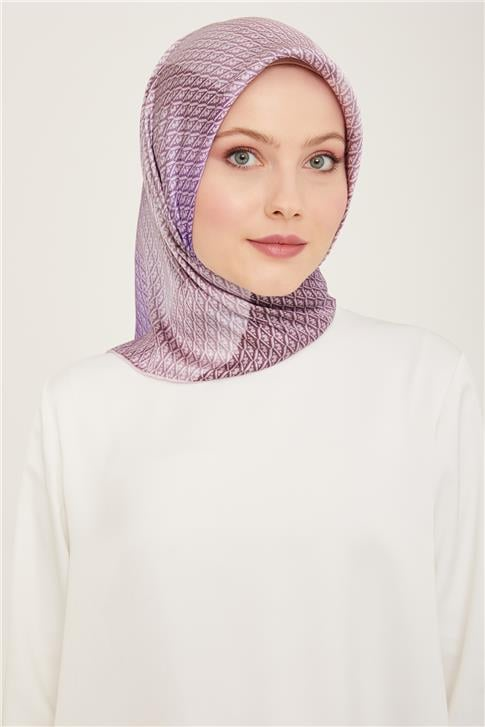 Armine Monogram Desenli Twill İpek Eşarp 24Ya9104 52 83