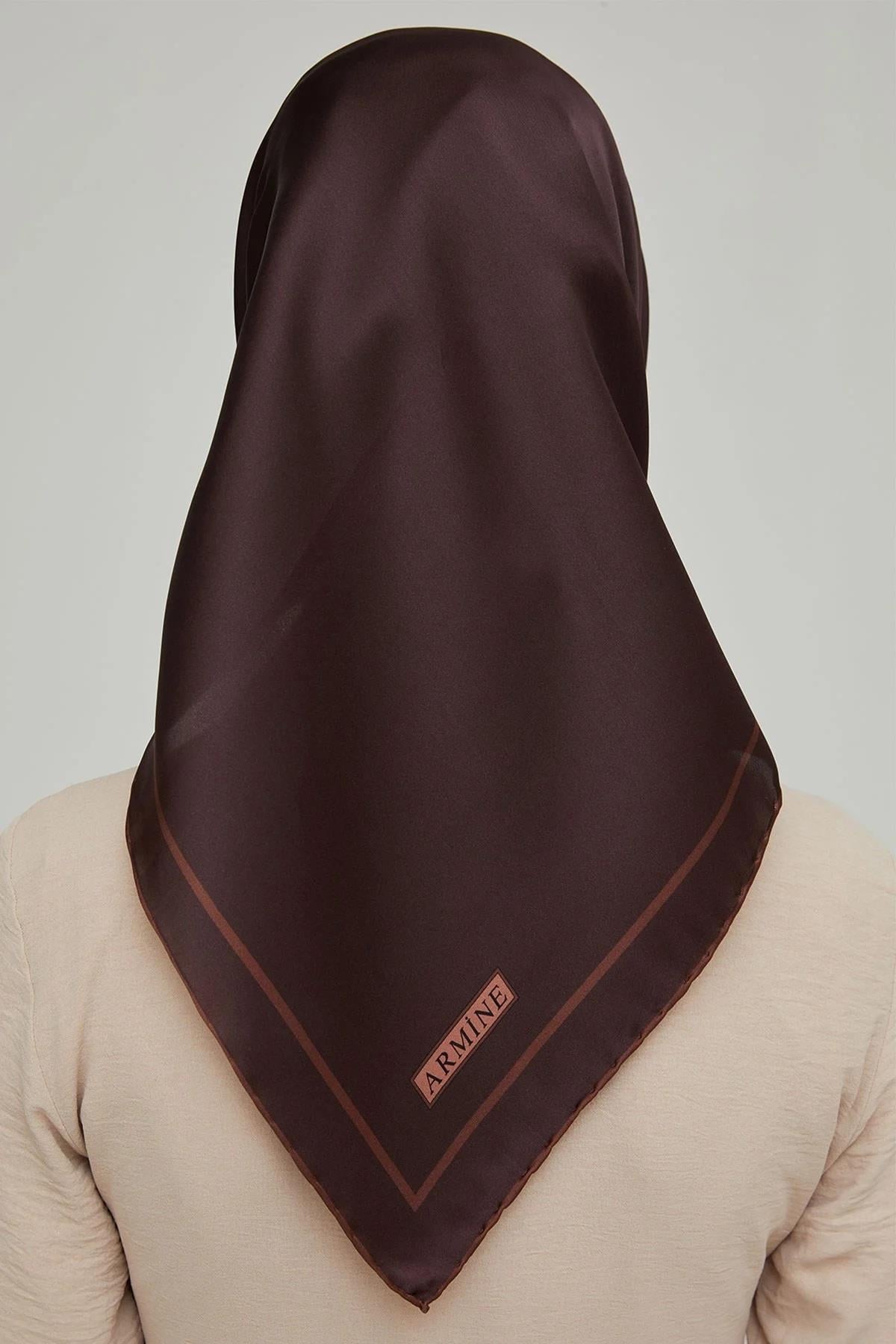 Armine Nostalji Serisi İpek Twill Eşarp 8668D-13