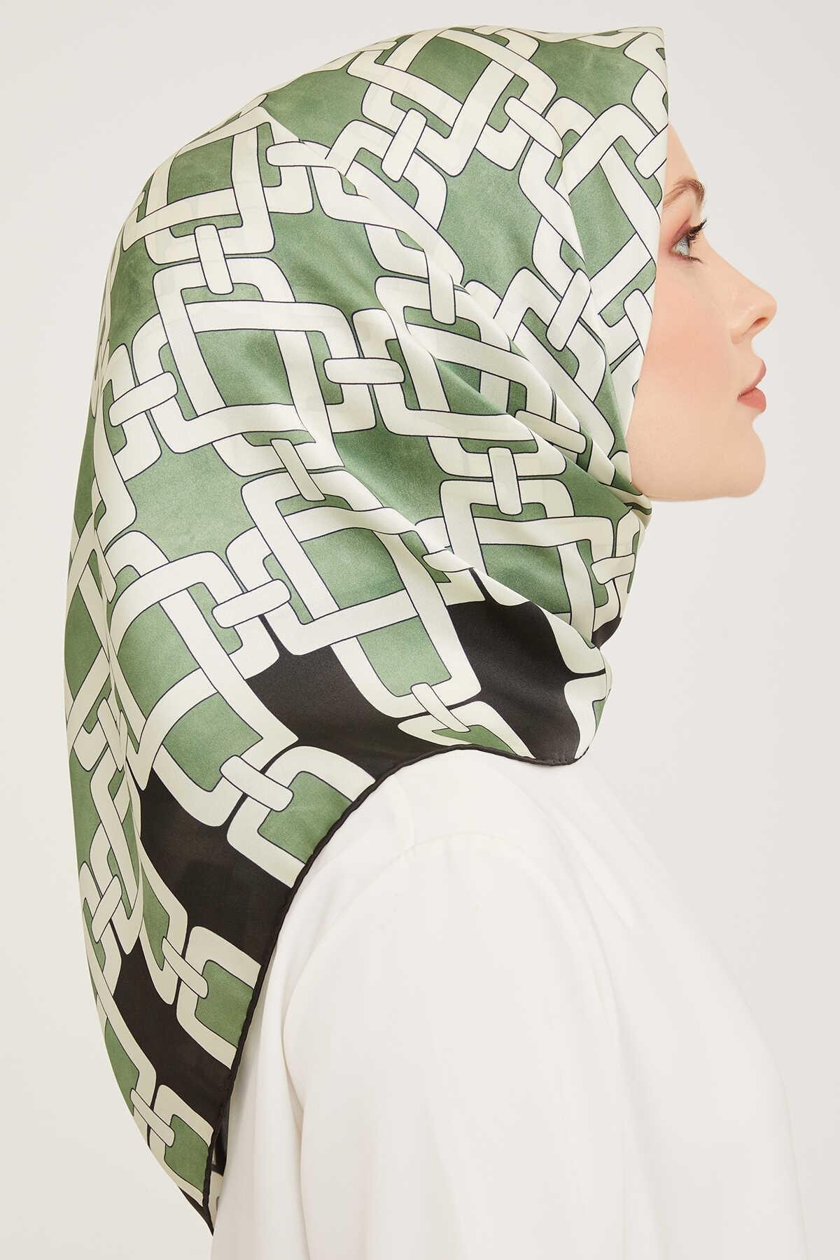 Armine Nostalji Serisi Twill İpek Eşarp 9007-58NT