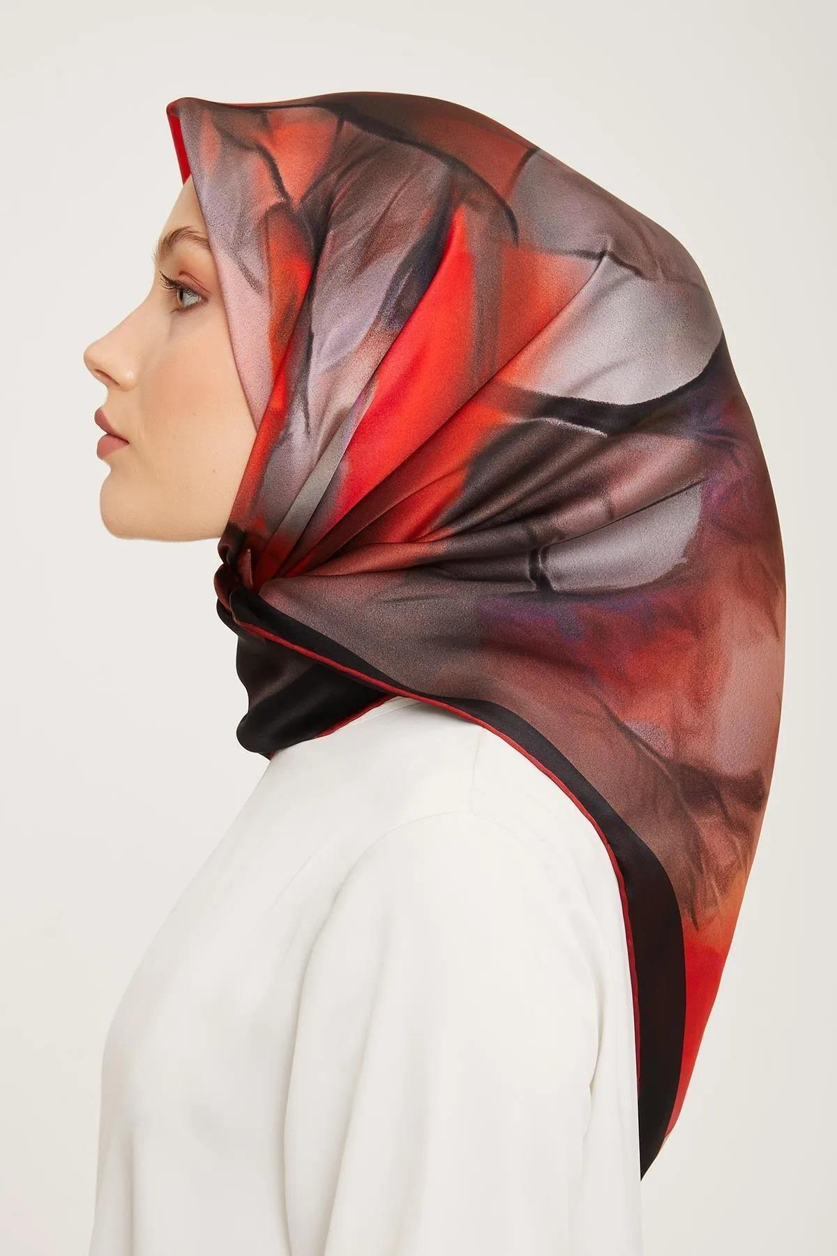 Armine Nostalji Serisi Twill İpek Eşarp 9014-57NT