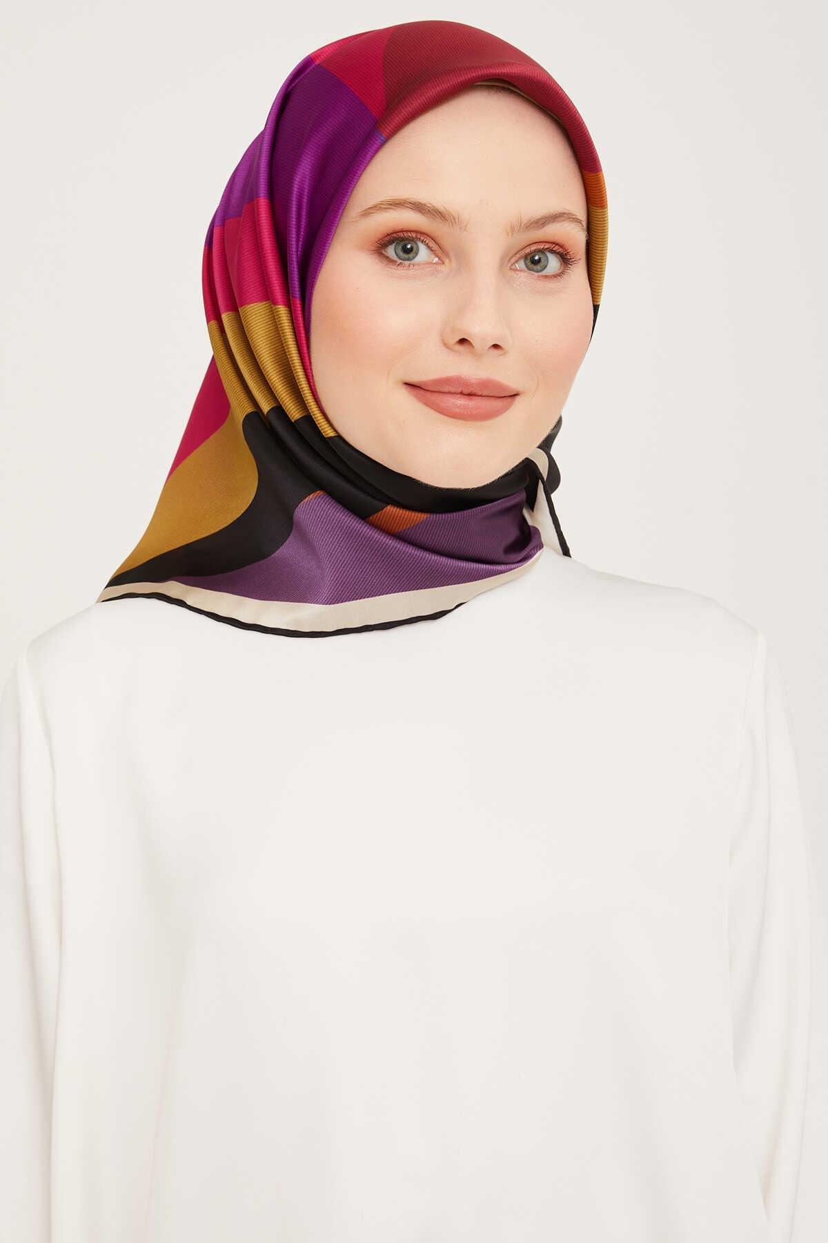 Armine Nostalji Serisi Twill İpek Eşarp 9010-06NT