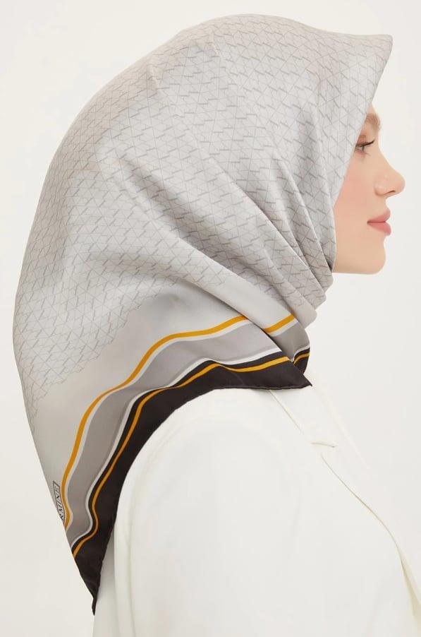 Armine Nostalji Serisi Twill İpek Eşarp 8724-31