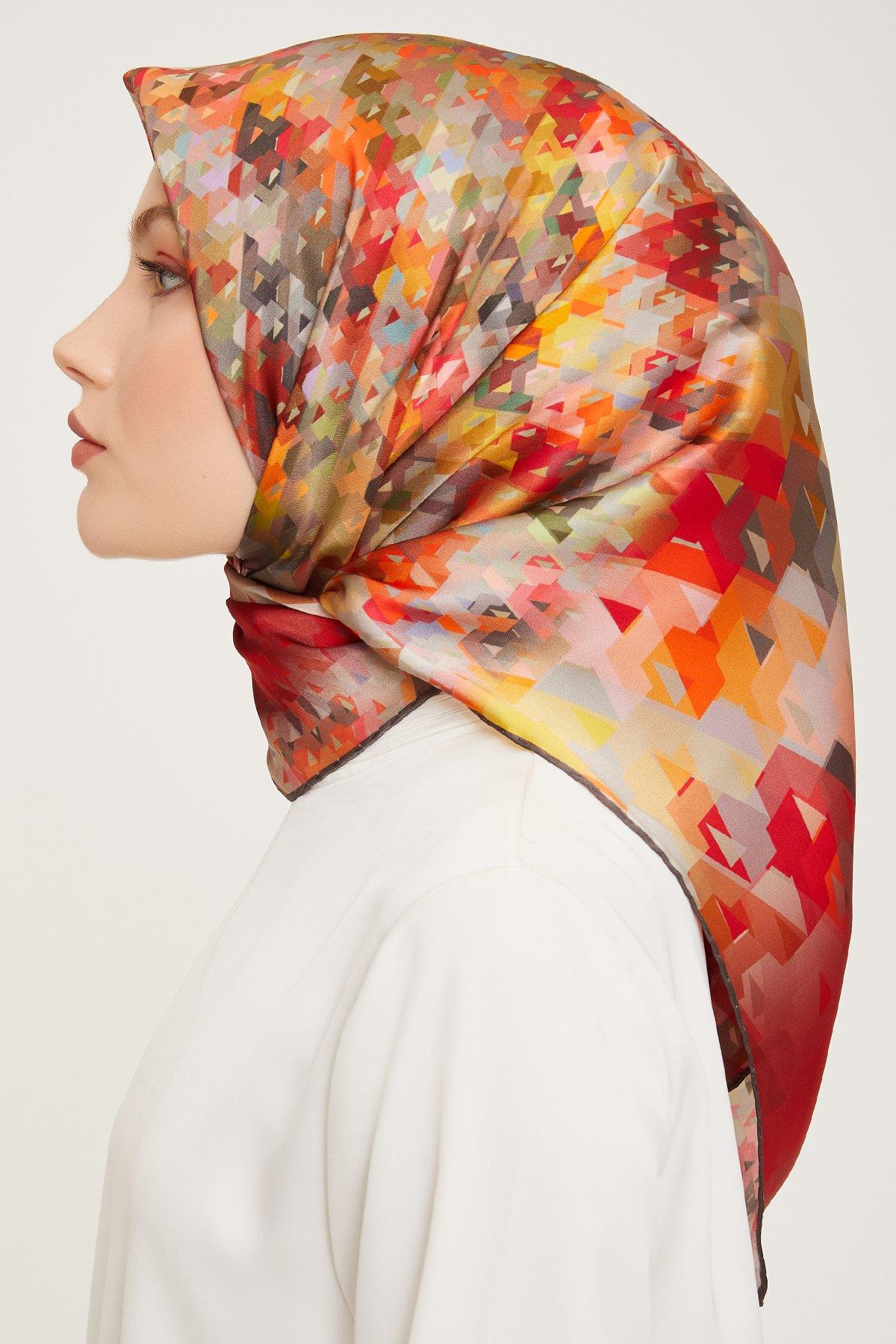 Armine Nostalji Serisi Twill İpek Eşarp 9043-04NT