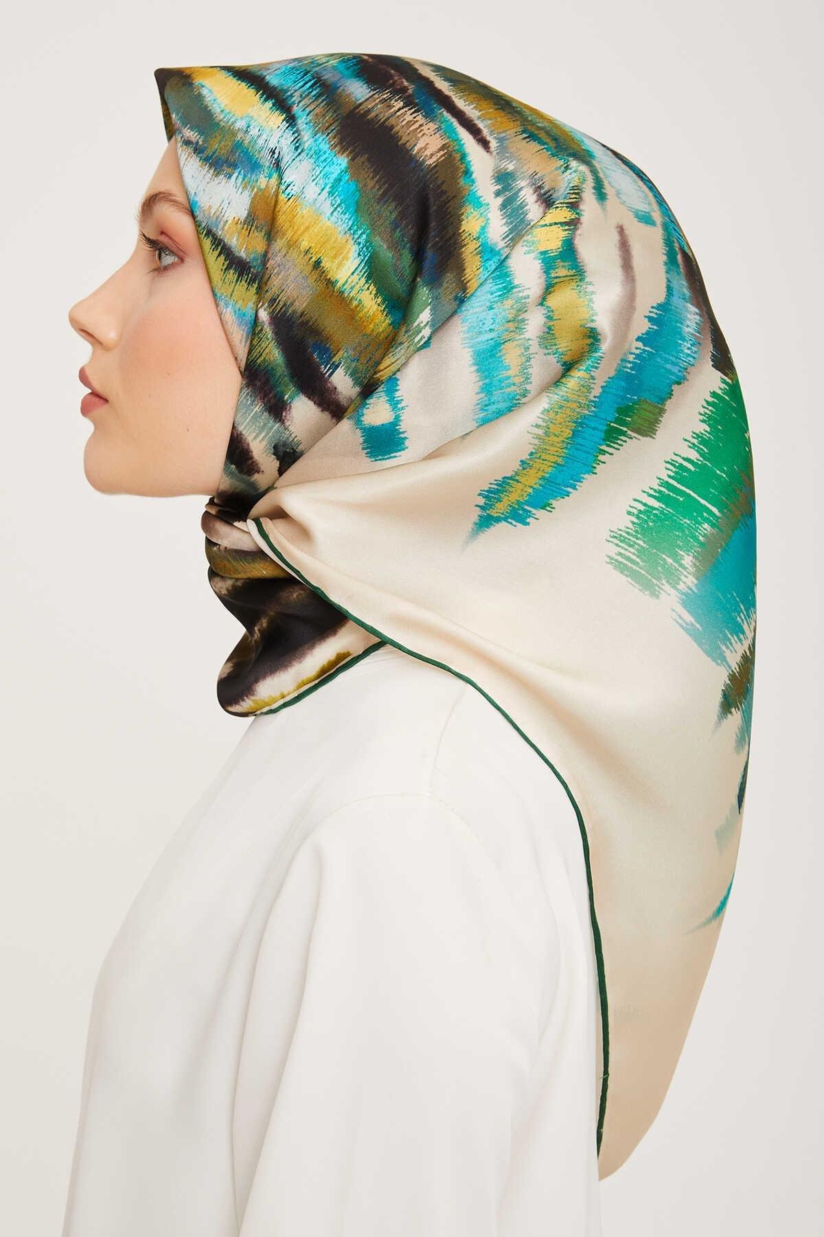 Armine Nostalji Serisi Twill İpek Eşarp 9049-35NT