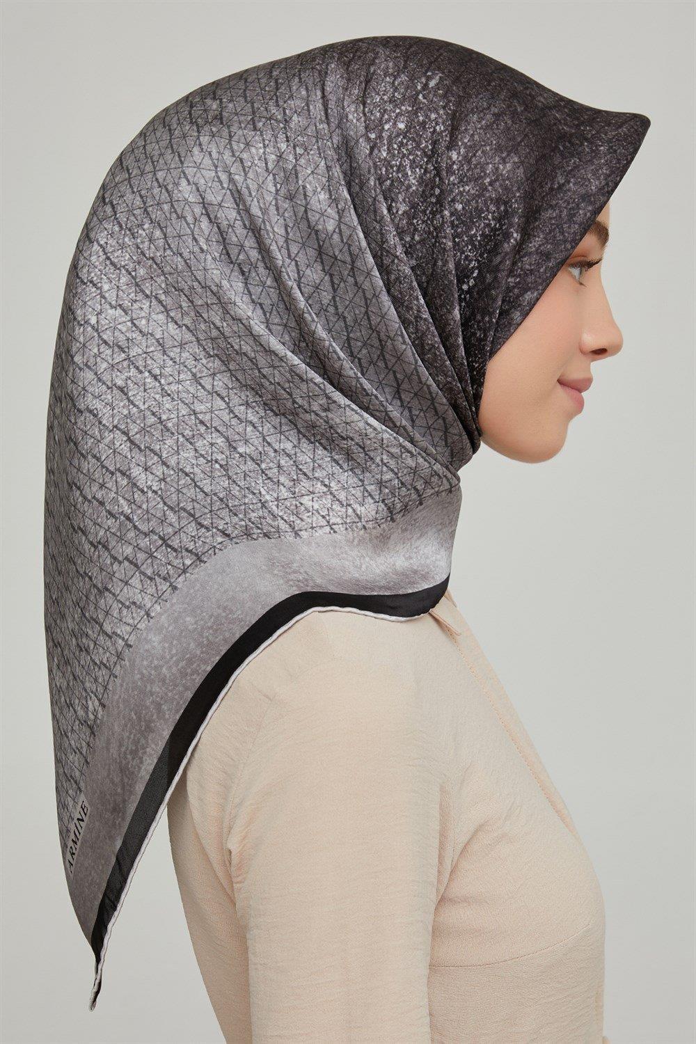 Armine Nostalji Serisi Twill İpek Eşarp 8611-35NT