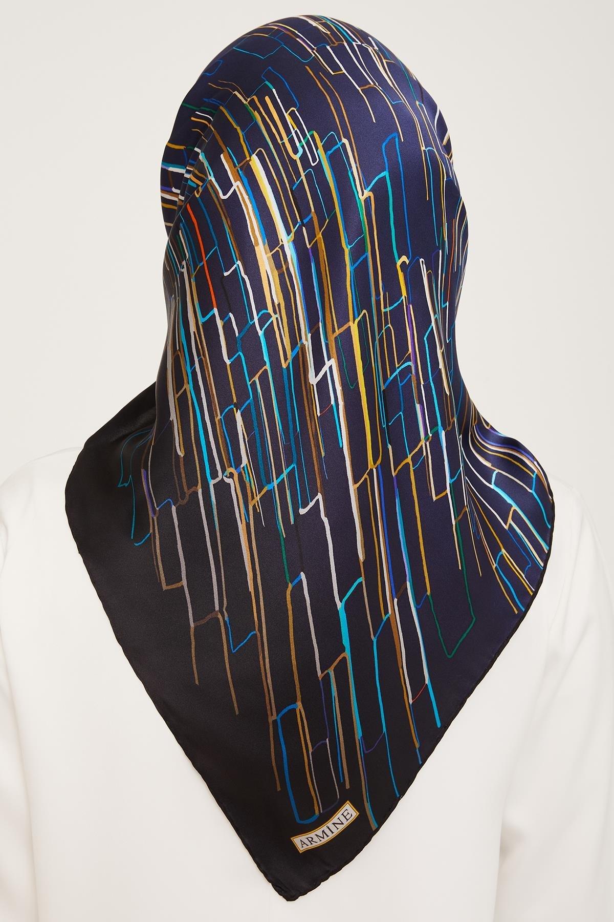 Armine Nostalji Serisi Twill İpek Eşarp 9027-51NT