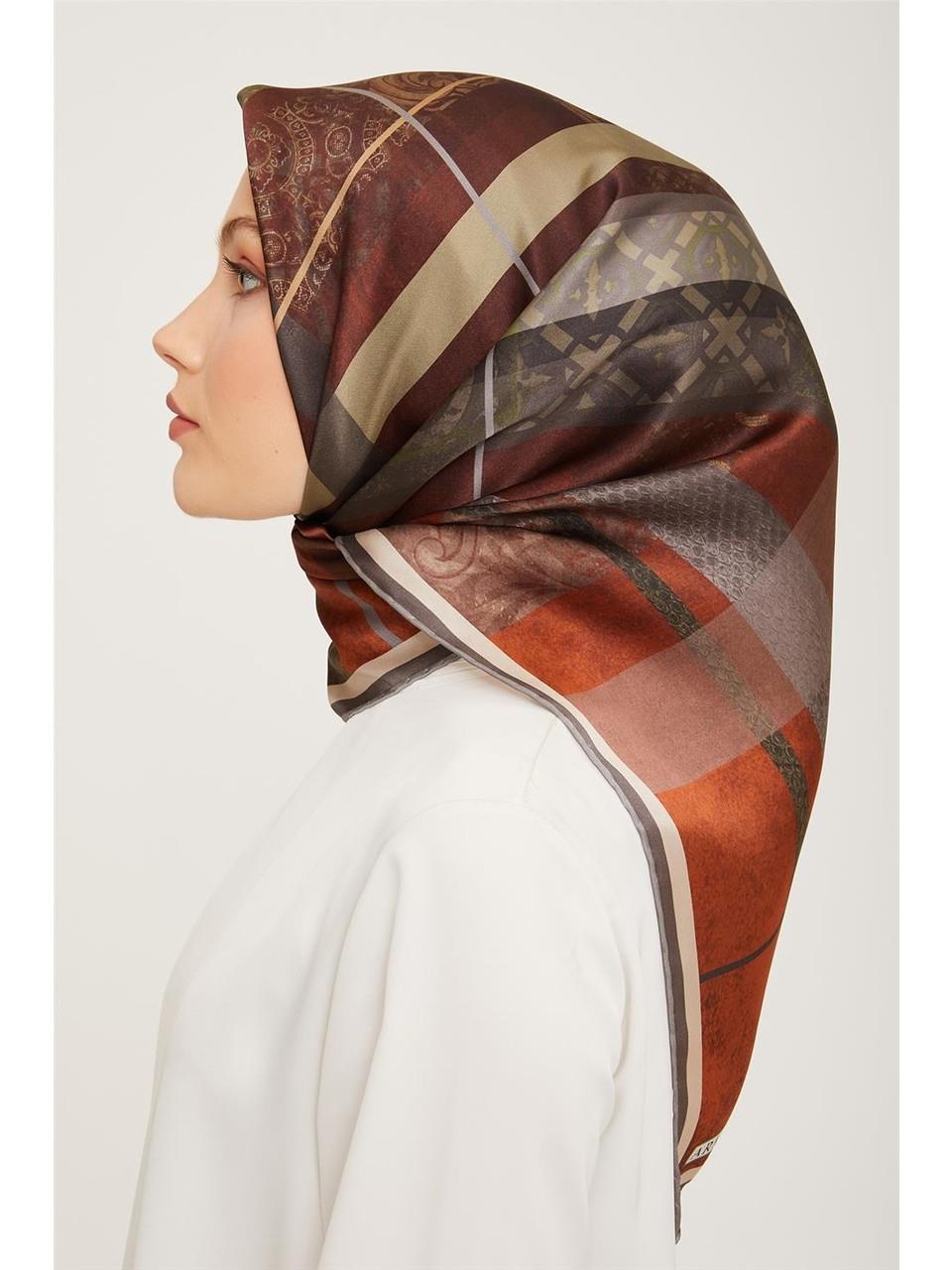 Armine Nostalji Serisi Twill İpek Eşarp 9023-53NT