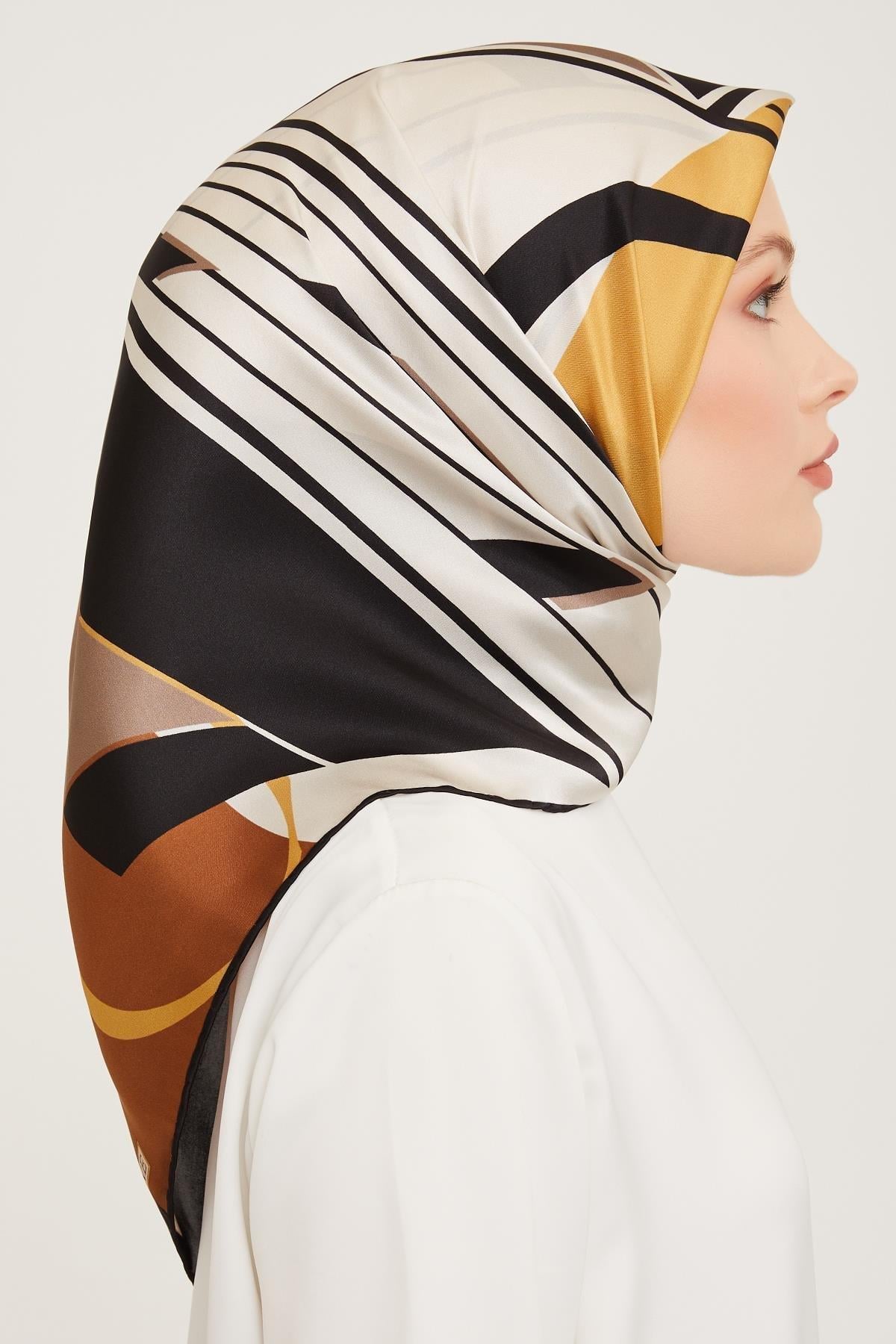 Armine Nostalji Serisi Twill İpek Eşarp 9050-08NT