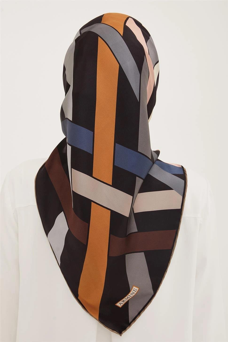 Armine Nostalji Serisi Twill İpek Eşarp 8923-06NT