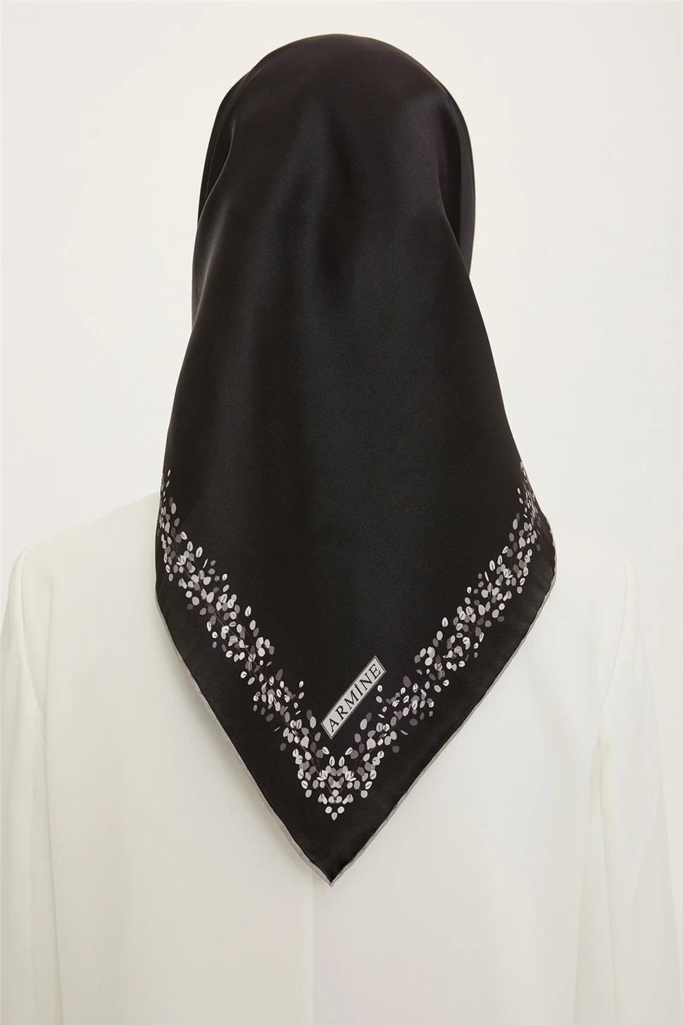 Armine Nostalji Serisi Twill İpek  Eşarp 8765-10NT
