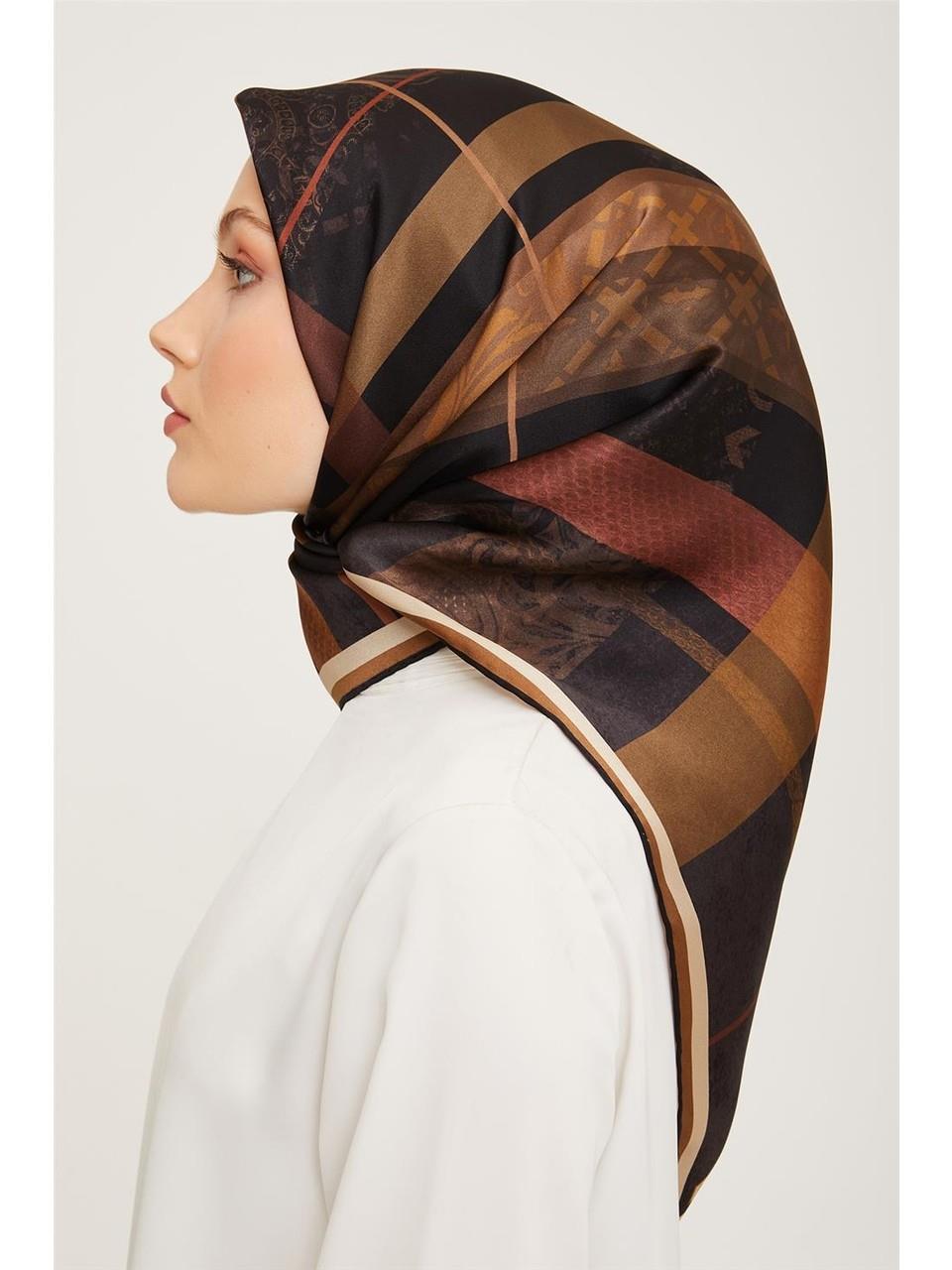 Armine Nostalji Serisi Twill İpek Eşarp 9023-05NT
