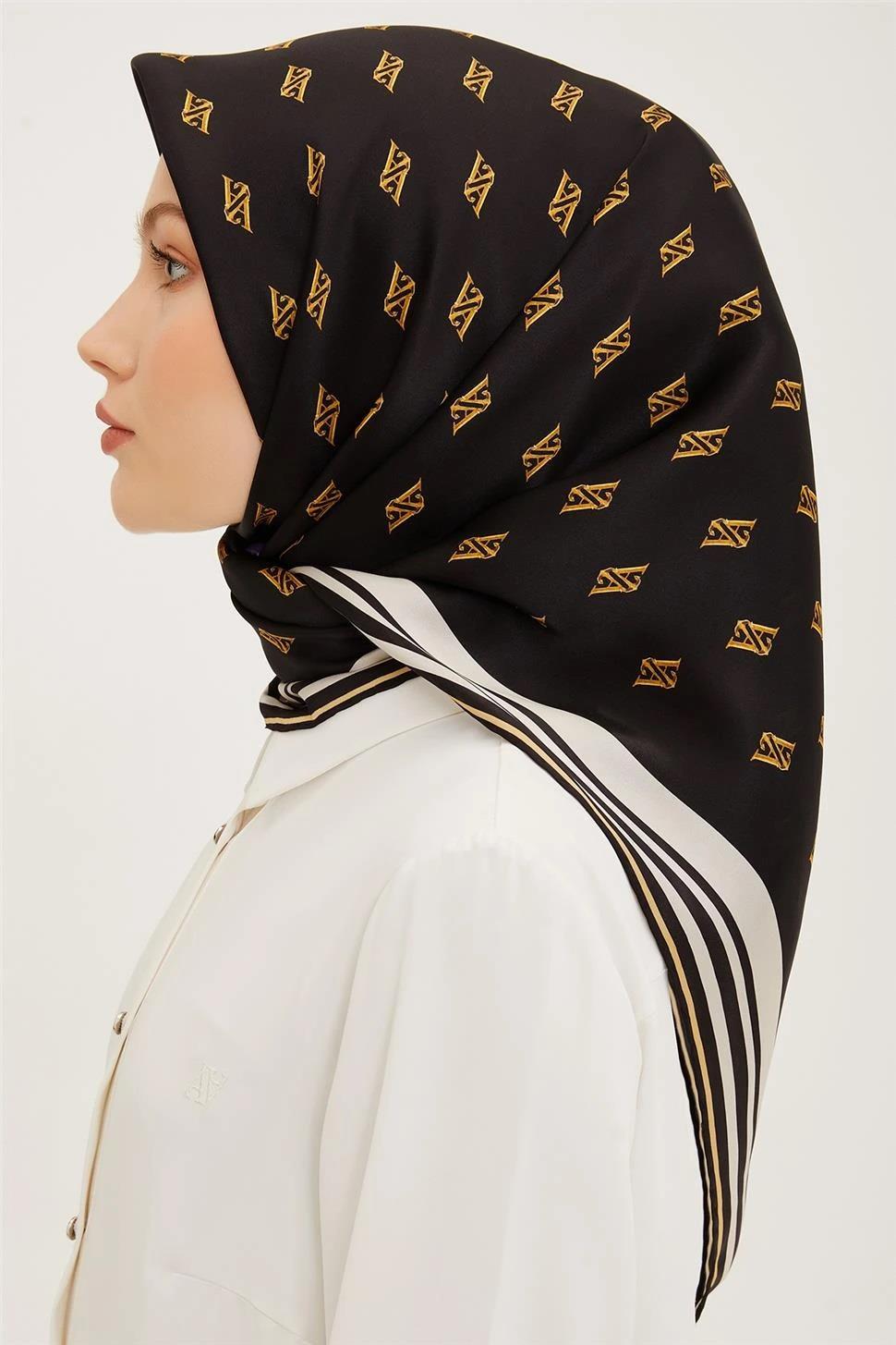 Armine Nostalji Serisi Twill İpek Eşarp 8959-01NT