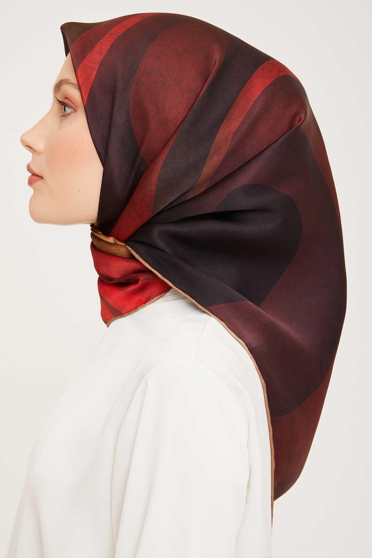 Armine Nostalji Serisi Twill İpek Eşarp 9021-03NT