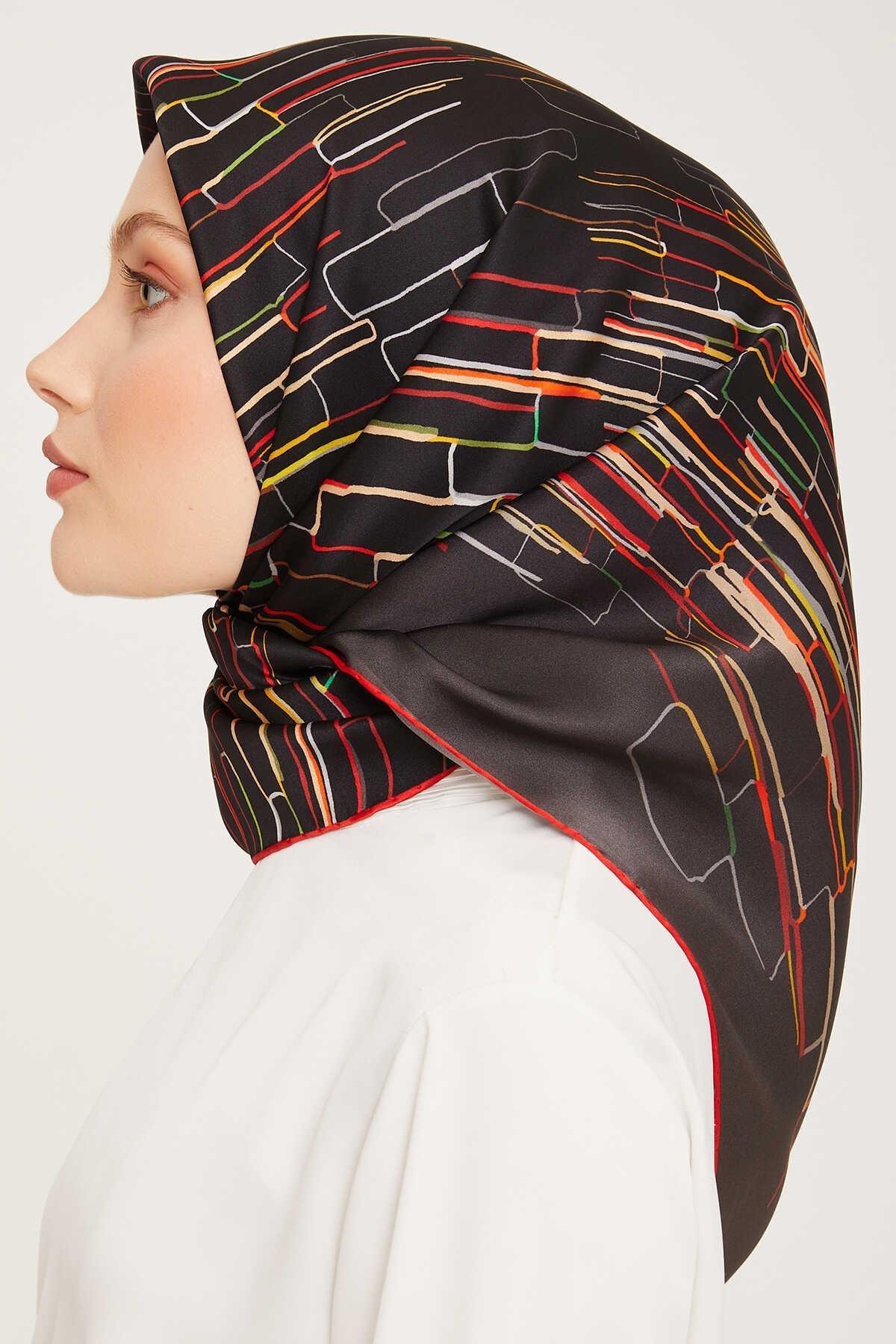 Armine Nostalji Serisi Twill İpek Eşarp 9027-35NT
