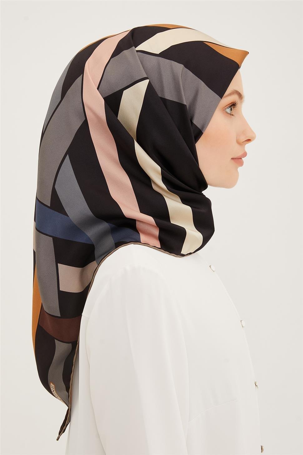 Armine Nostalji Serisi Twill İpek Eşarp 8923-06NT