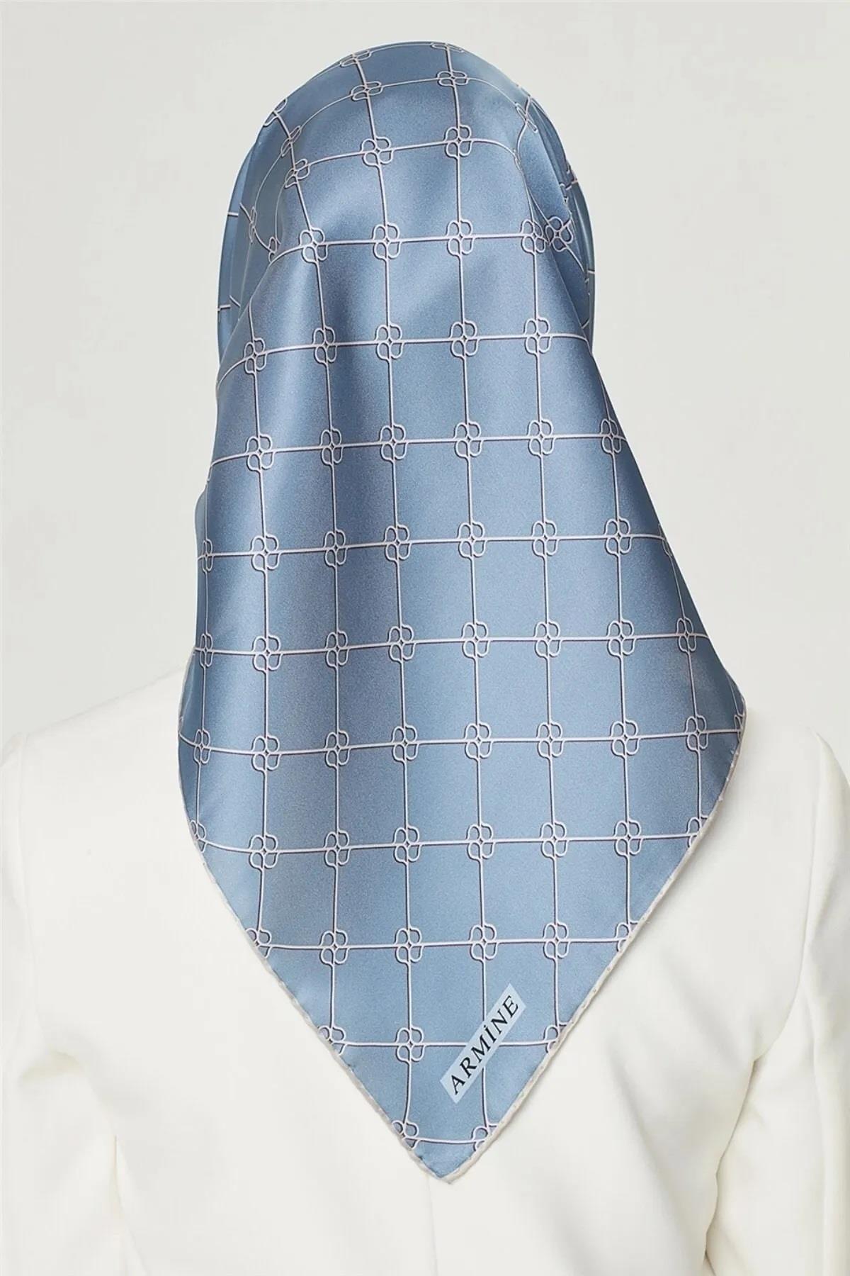 Armine Nostalji Serisi Twill İpek Eşarp 8555-17NT