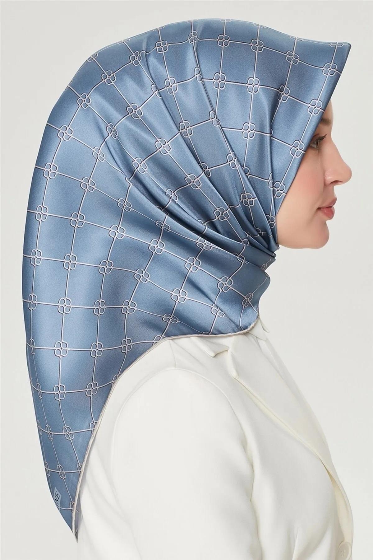 Armine Nostalji Serisi Twill İpek Eşarp 8555-17NT