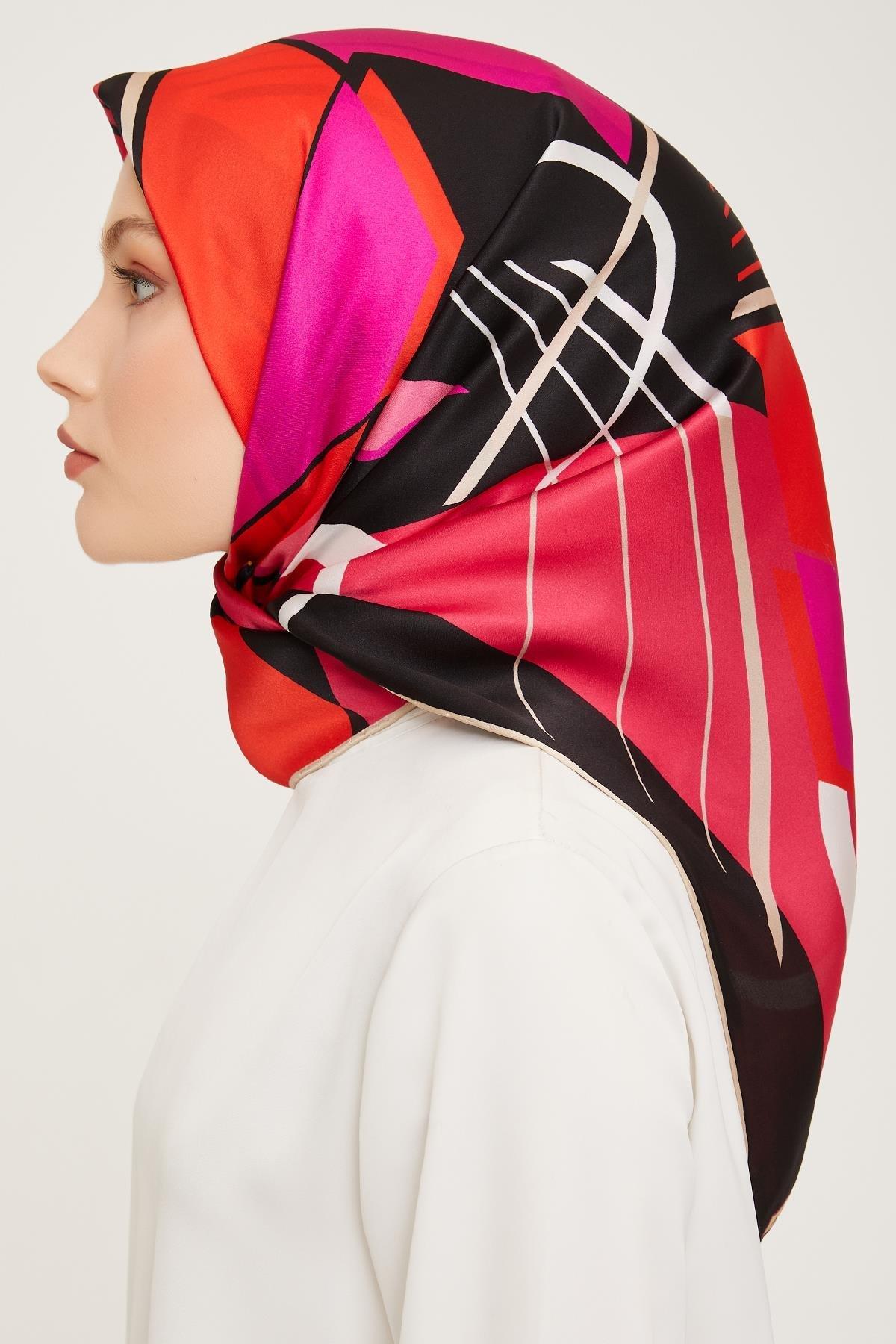 Armine Nostalji Serisi Twill İpek Eşarp 9050-32NT
