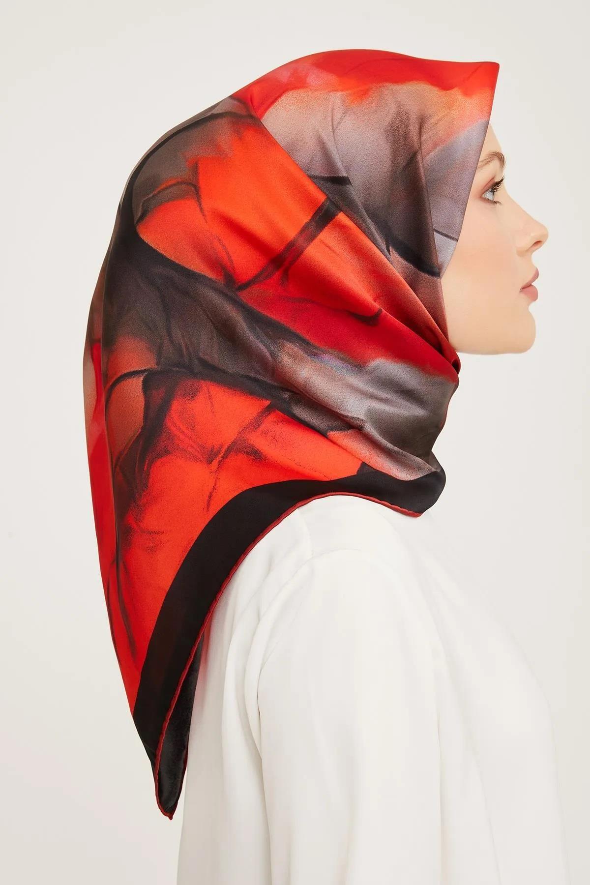 Armine Nostalji Serisi Twill İpek Eşarp 9014-57NT