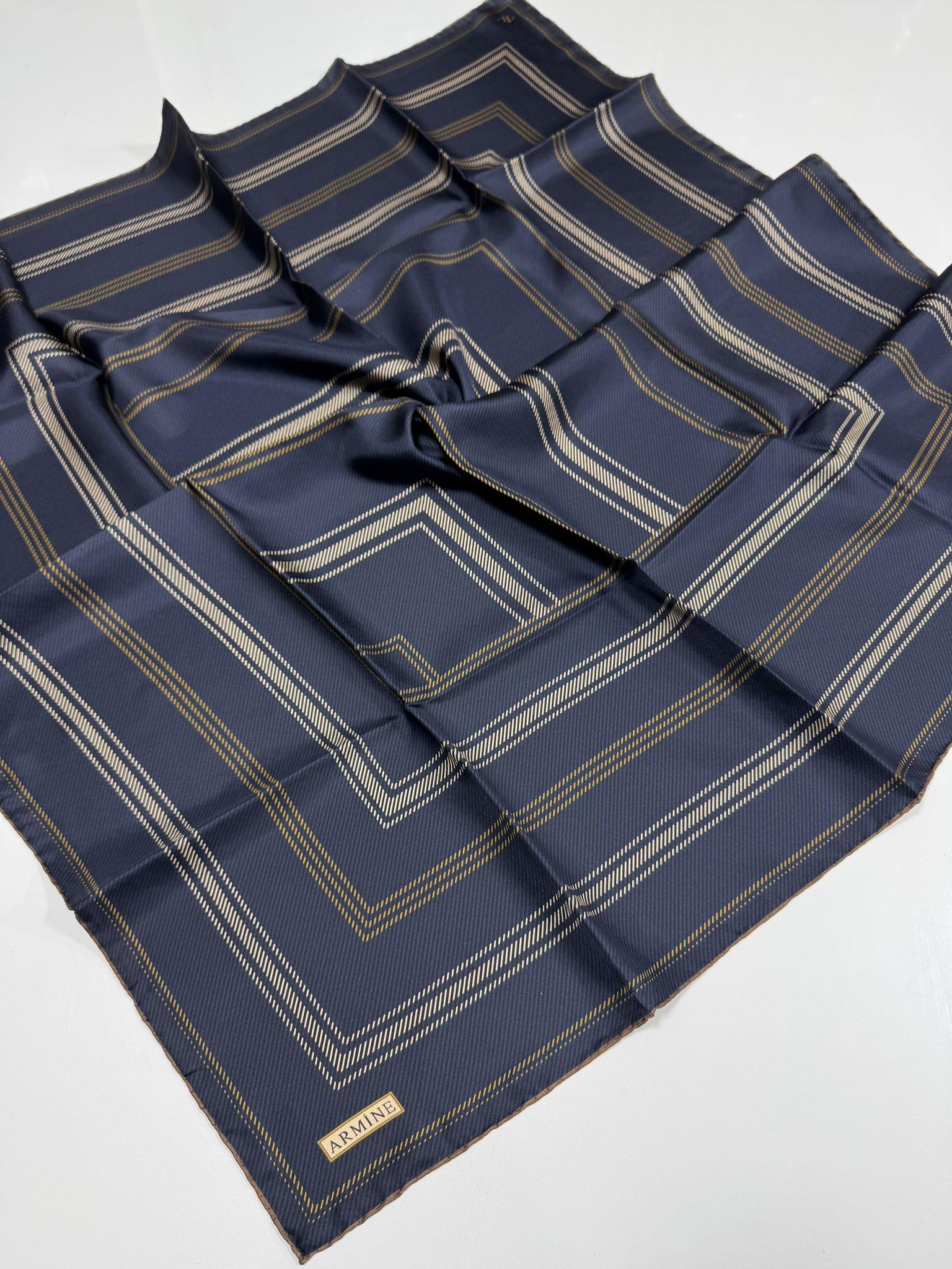 Armine Nostalji Serisi Twill İpek Eşarp 8559-01NT