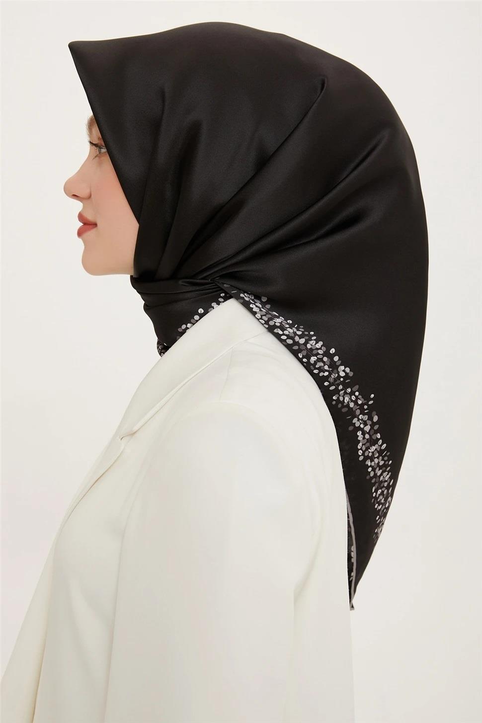 Armine Nostalji Serisi Twill İpek  Eşarp 8765-10NT
