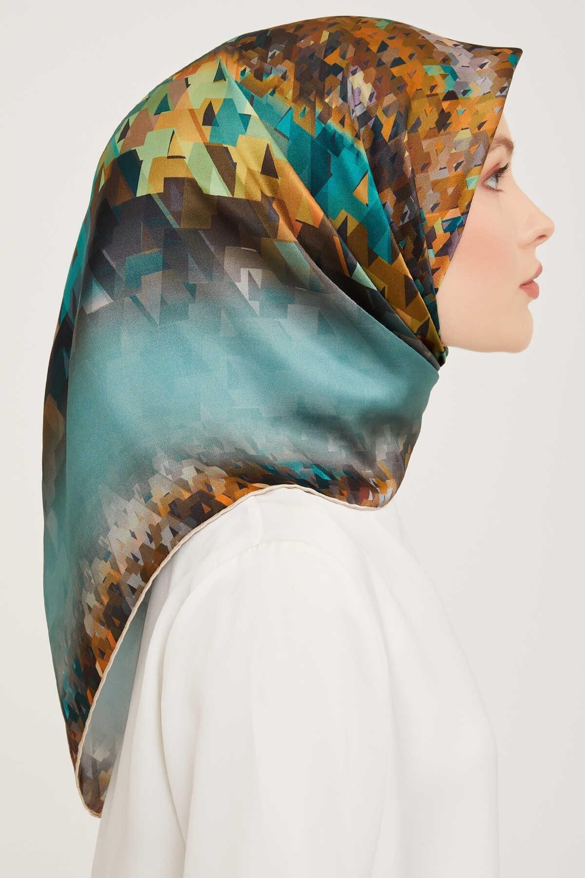 Armine Nostalji Serisi Twill İpek Eşarp 9043-29NT