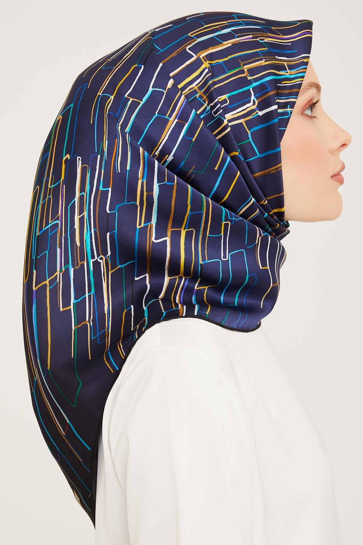 Armine Nostalji Serisi Twill İpek Eşarp 9027-51NT