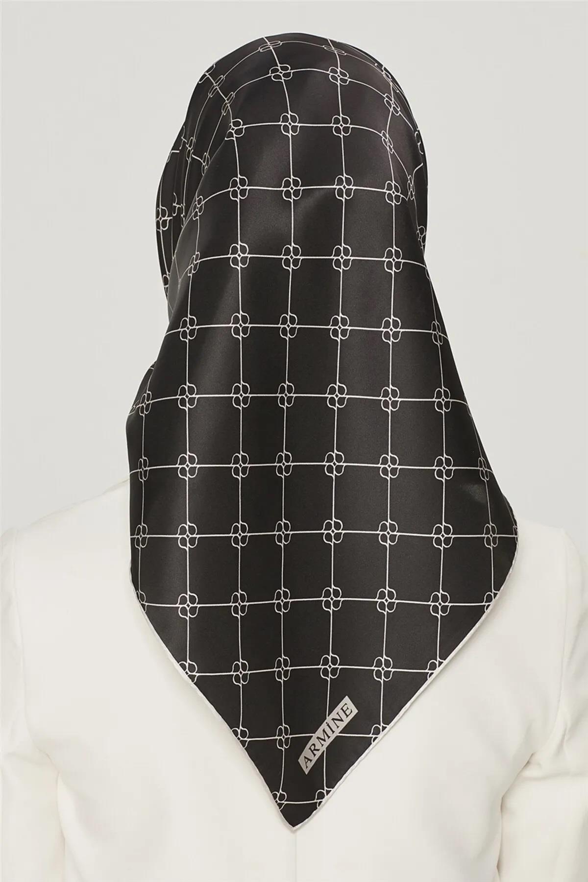 Armine Nostalji Serisi Twill İpek Eşarp 8555D-14