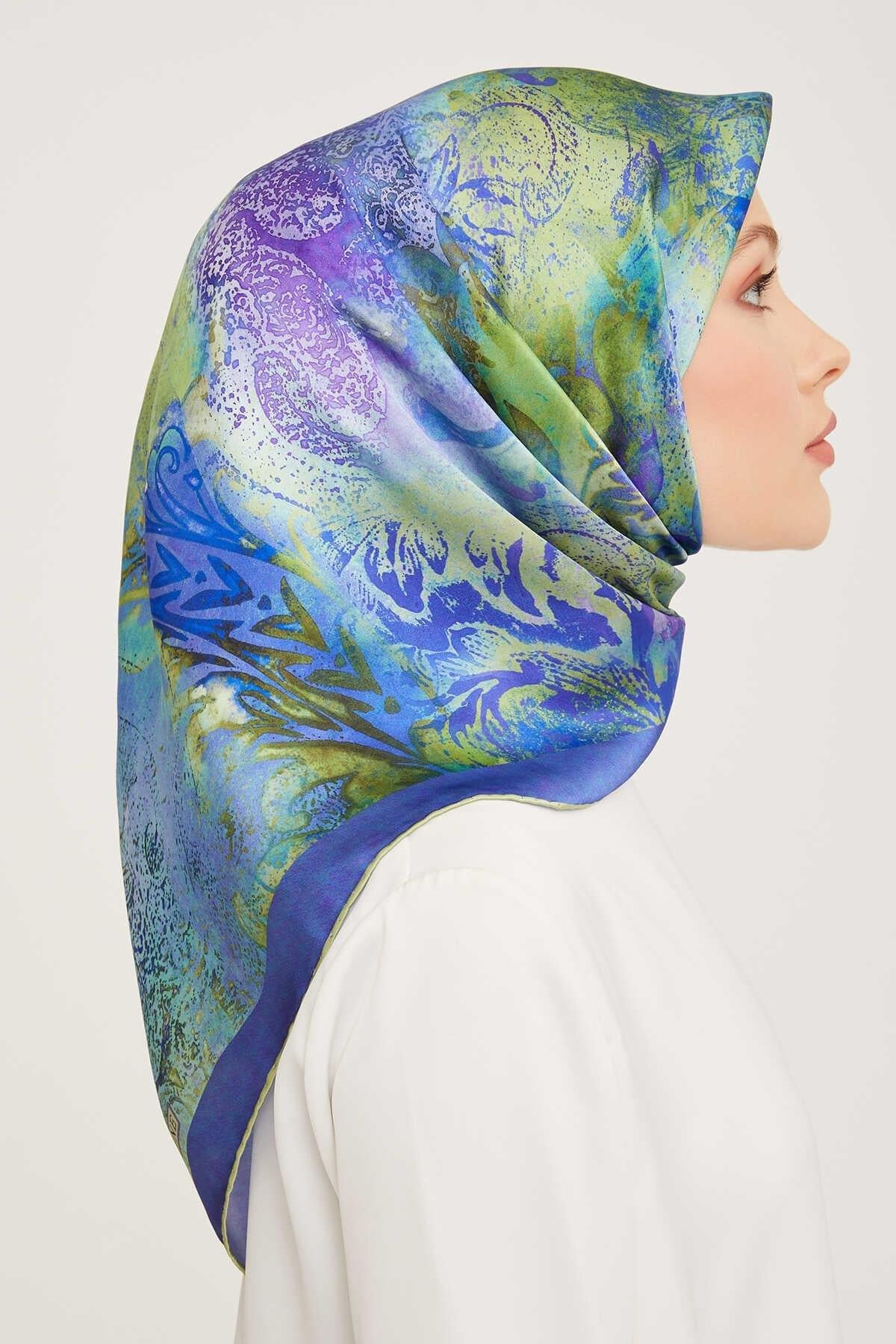 Armine Nostalji Serisi Twill İpek Eşarp 9041-51NT