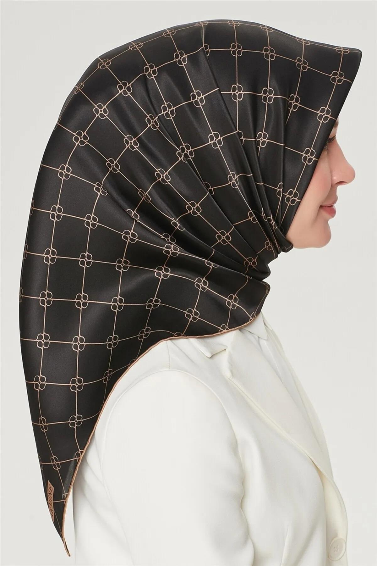 Armine Nostalji Serisi Twill İpek Eşarp 8555D-11