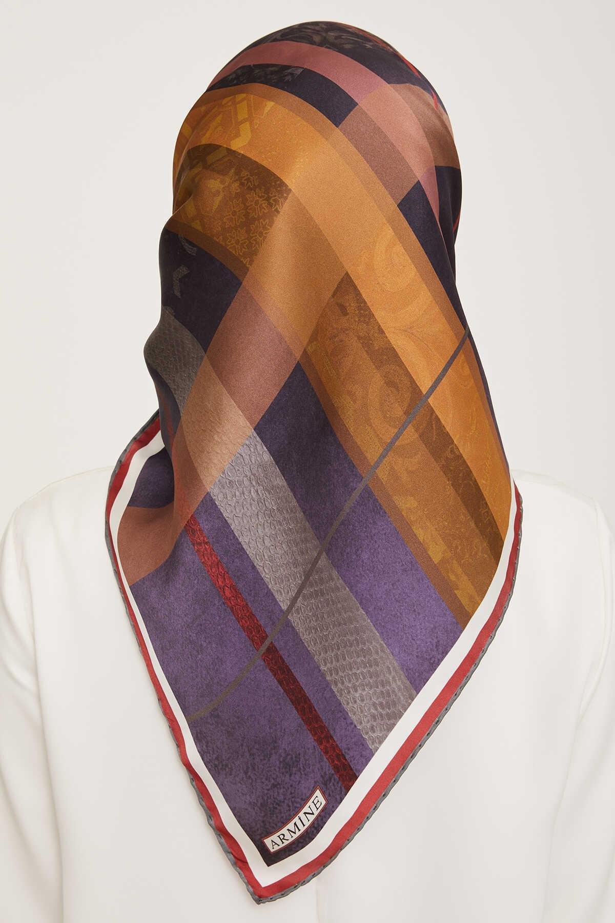 Armine Nostalji Serisi Twill İpek Eşarp 9023-55NT