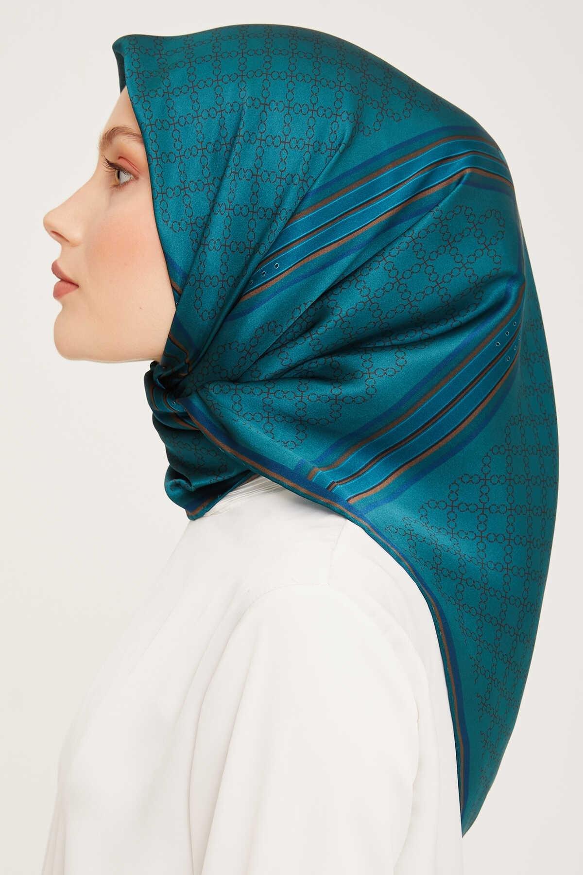 Armine Nostalji Serisi Twill İpek Eşarp 9054-05NT