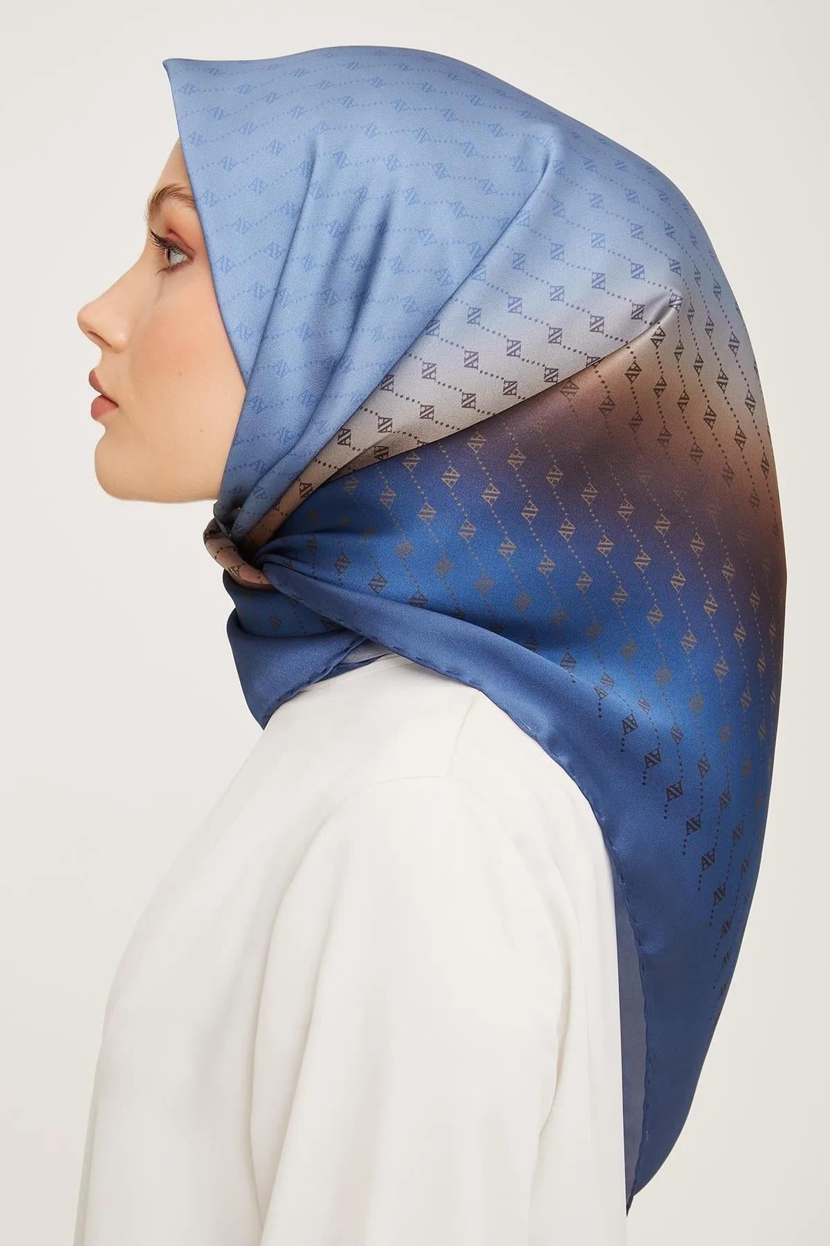 Armine Nostalji Serisi Twill İpek Eşarp 9003D-36