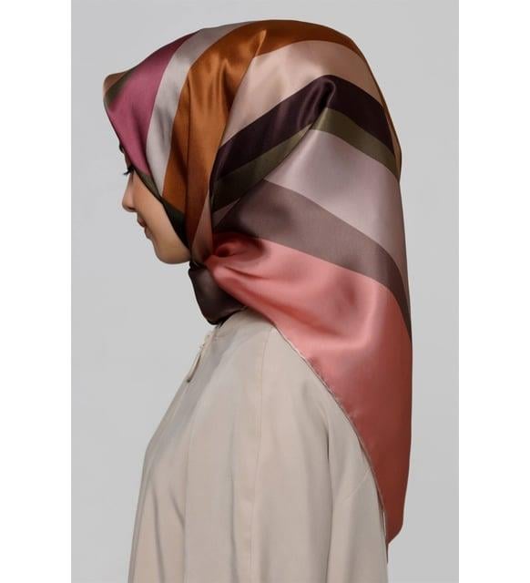 Armine Nostalji Serisi Twill İpek Eşarp 8301-81NT