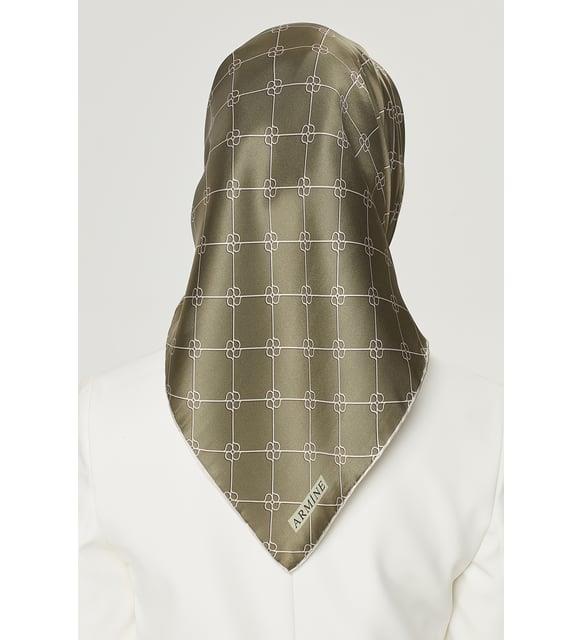 Armine Nostalji Serisi Twill İpek Eşarp 8555D-07