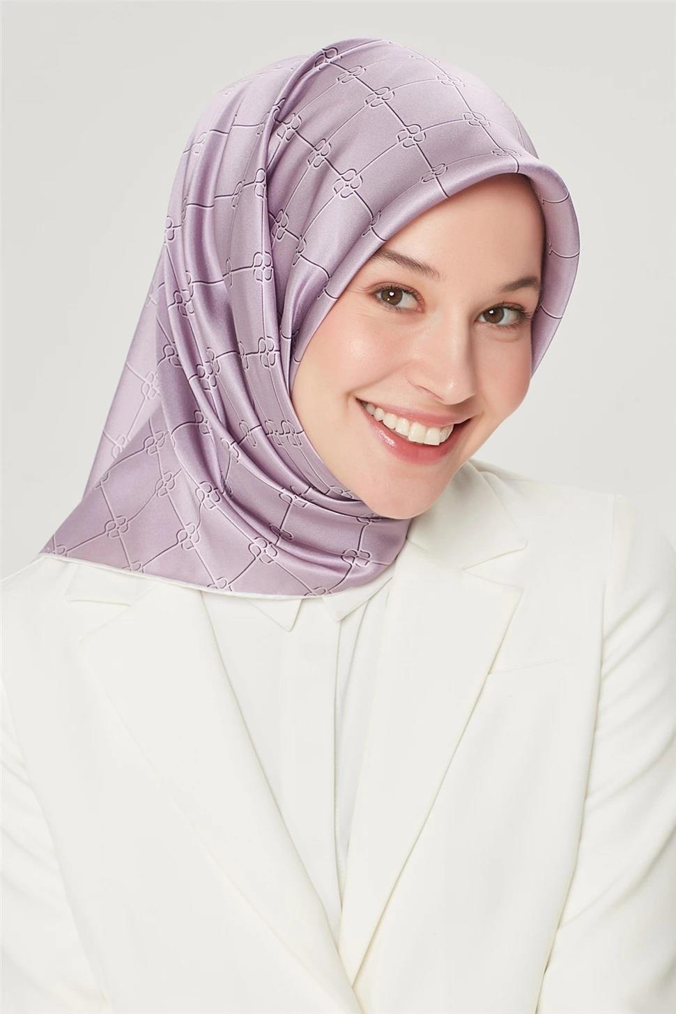 Armine Nostalji Serisi Twill İpek Eşarp 8555D-29