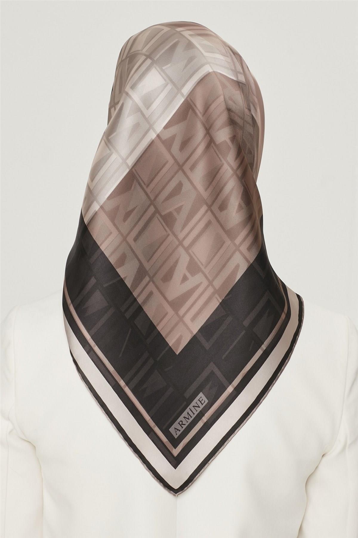Armine Nostalji Serisi Twill İpek Eşarp 8516-03NT