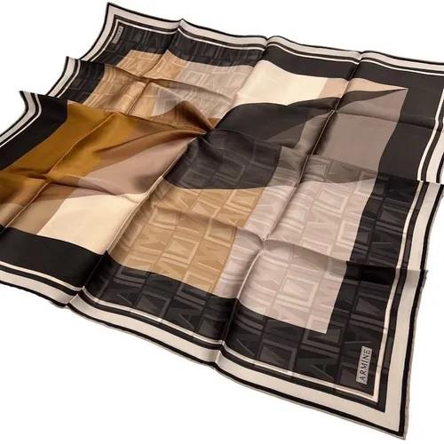 Armine Nostalji Serisi Twill İpek  Eşarp 8516D-04