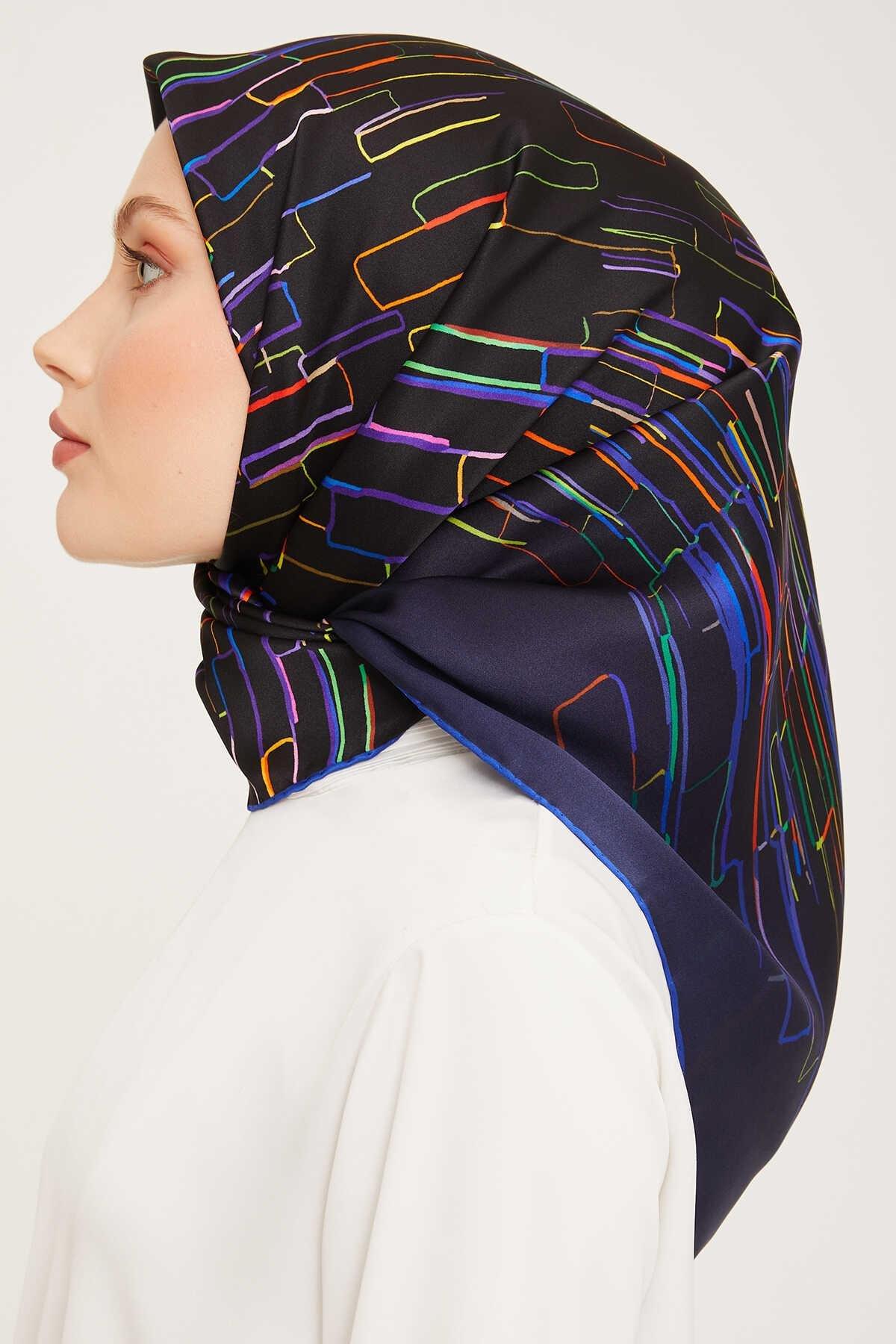 Armine Nostalji Serisi Twill İpek Eşarp 9027-33NT
