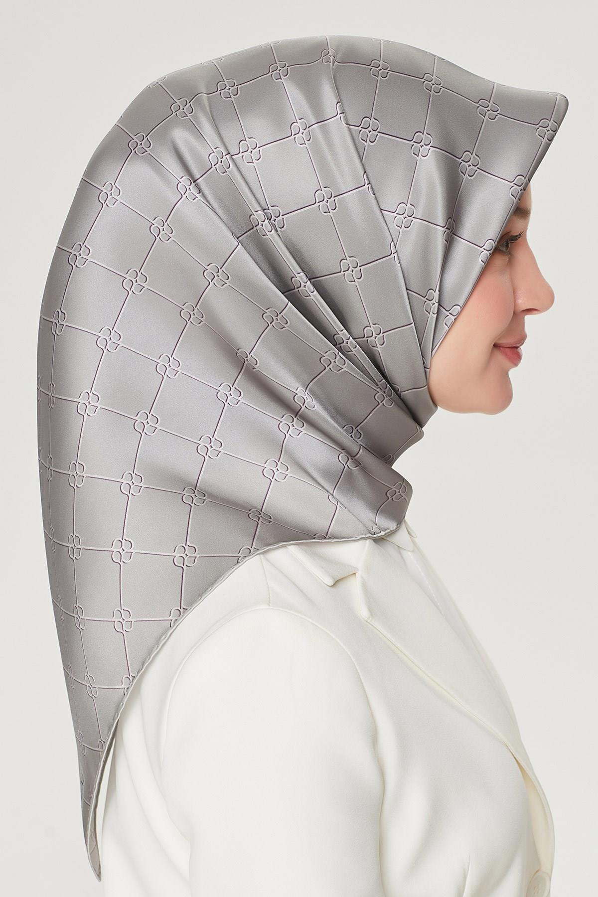 Armine Nostalji Serisi Twill İpek Eşarp 8555D-03