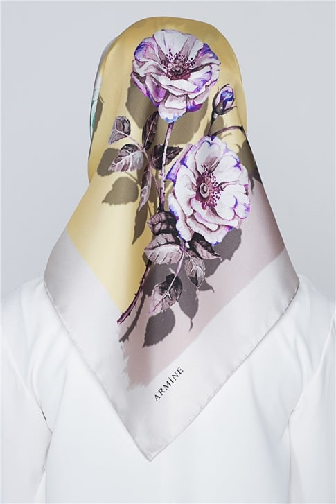 Armine Nostalji Sura İpek Eşarp 18Ya0642 82