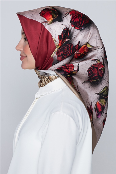 Armine Nostalji Sura İpek Eşarp 18Ya4533 10 10