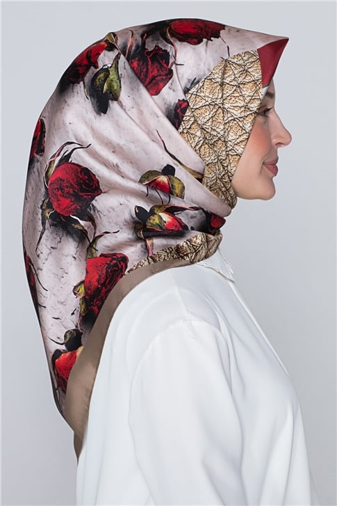 Armine Nostalji Sura İpek Eşarp 18Ya4533 10 10