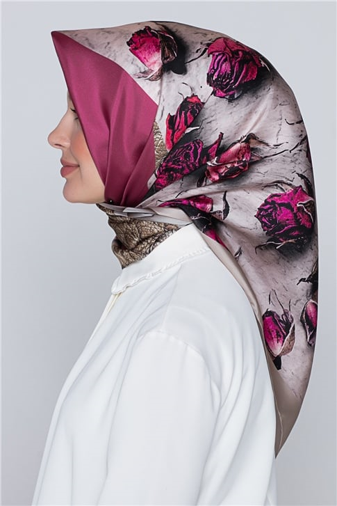 Armine Nostalji Sura İpek Eşarp 18Ya4533 10 11